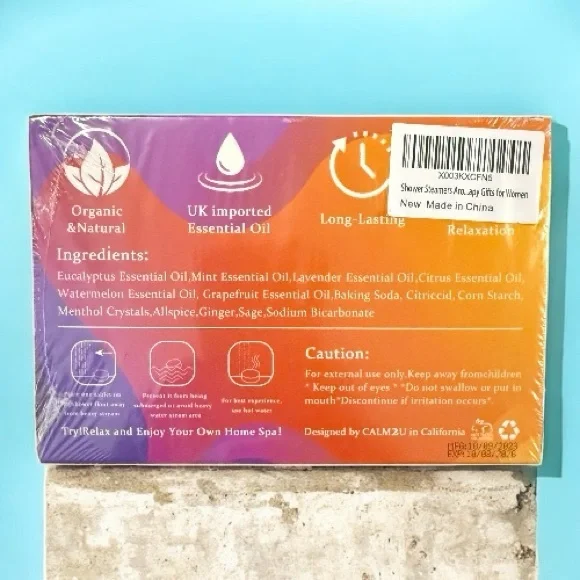 Shower Aromatherapy Steamer Bombs - Picture 2 of 2